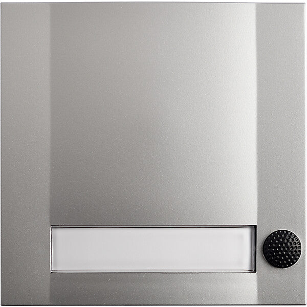 Urmet Klingeltaster 1fach 90x90x18,5mm, sil/sw DOMOLUX SIM/SW